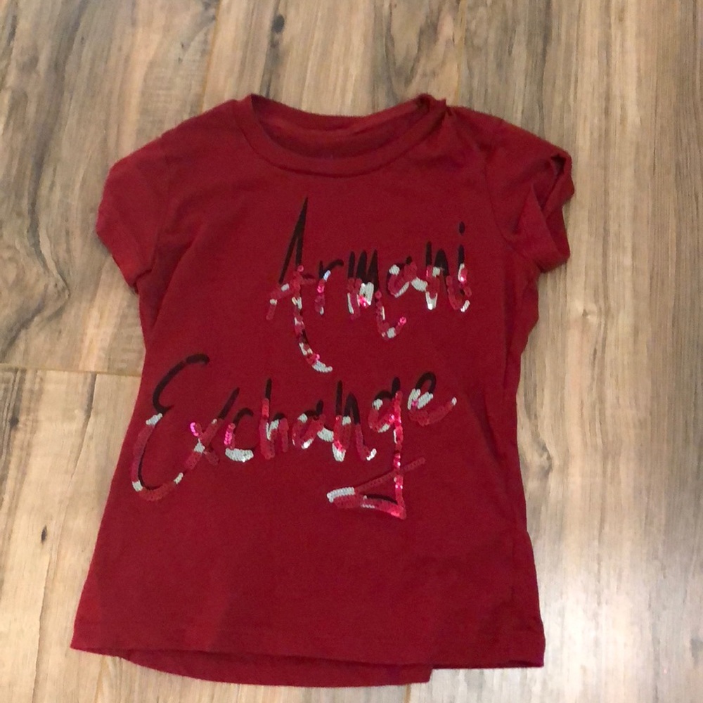 Armani Exchange girls tee